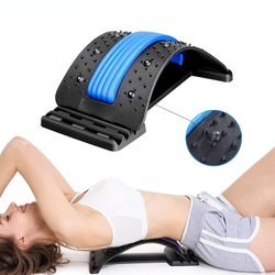 Ryg båre Magnetotherapy Massage Tools Stretch Fitness Lænde Støtte Afslapning Spine Smertelindring
