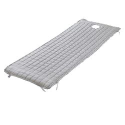 Patja hierontapöytään sänky reiällä, kauneustyyny, liukumaton tyyny 185x70cm harmaa ha