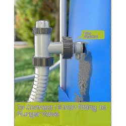 2-osainen sovitinsarja suodatinpumpulle (32 - 38 mm)