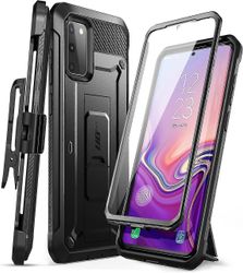 Unicorn Beetle Pro-serien designet til Samsung Galaxy S20 Fe Case (2020-udgivelse), fuldkrops dobbeltlags robust hylster-kickstand-taske med indbyg...