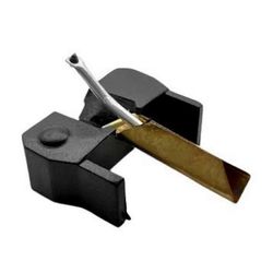 M75 M75ED M75-6S DUAL N75 TYPE2 -vanhemmalle Diamond Stylus Needle Phonogrraph levysoittimen lisävaruste Musta