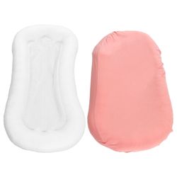 Baby Nest Pillow Ergonomisk Soft Touch Skin Friendly Holdbar Easy Clean Baby Lounger Pillow For Boys Girls Sakura Rosa