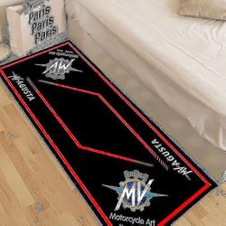 Shirtking Motorcykel Display Mat Anti-slip Carpet Racing Moto Mattor för Honda Kawasaki Yamaha Bmw Suzuki Golv Heminredning Mattor A19 50x160cm