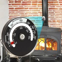 Vicbuy Magnetisk spis termometer vedspis termometrar spis spis rörtemperaturmätare