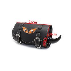 Kvæghorn Decal Wild Retro Motorcykel Sadeltaske Cafe Racer Moto Bags Bar Universal motorcykel Styr Opbevaring Rejsepose M1