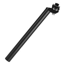 30,4x300 mm satulatolpat alumiiniseos pidennetty putkitanko maantiepyörätarvikkeet polkupyörän istuintolppa Musta