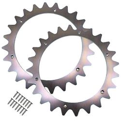 TLSE-01 Segway Navimow i105E / i108E robottiruohonleikkuriin, 2 kpl liukuestepiikkejä + 14 kpl itsekierteittäviä ruuveja Monivärinen