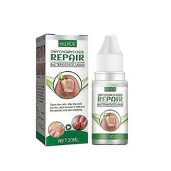 2024 Uusi eteerinen öljy kynsisieni korjaus nestemäinen kynsien paksuuntuminen värimuutos pois pehmeä kynsien paksuuntumistyyppi onychomyc 20ml