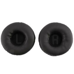1 pari vaihtovaahtomuovikuulokkeiden korvatyynyjen tyynynpäällinen JBL Tune600 T500BT T450 T450BT JR3:lle musta