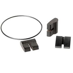 Pyörän 3-salpainen huoltosarja Metallinen polkupyörän salpi jousipyörän räikkätorni Fulc maastopyörälle musta