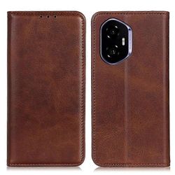 varten Honor 400 Case Split nahka Flip Lompakko Puhelimen Kansi Monivärinen Coffee