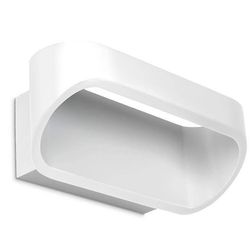 LEDS-C4 Lighting Oval LED 1 lyser op og ned lille væg lys hvid
