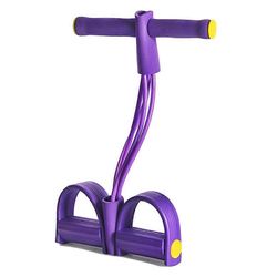 Wonderful Monitoiminen kiristysköysi 4 Putken vastusnauhat kahvoilla Istu kuntoiluvälineet Kotikuntosali Vatsavalmentaja miehille Naiset Violetti