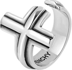 Kors gotisk sølvring Faith åbne ringe justerbar religiøs ring religiøs ring religiøs ring