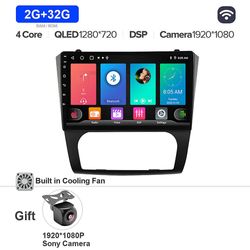 Bicaco 9'' Android 13 For Nissan Teana Altima Manuell 2008 - 2012 Bil Radio Stereo Player GPS Navigasjon Autoradio Multimedia Head Unit 2G-32G CAM