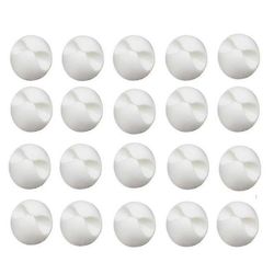 Mikasa 20 pc'er kabel winder arrangør kabelclips skrivebord ryddelig arrangør Hvid