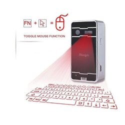 Exsha Leing Fst virtuaalinen lasernäppäimistö Bluetooth Langaton Projektori Puhelin Näppäimistö Tietokoneen IPhone Pad Kannettava Tietokone HiiriTo...