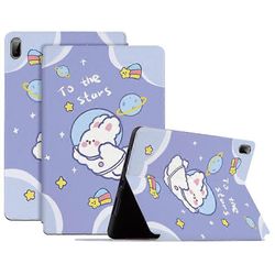 Lenovo Tab P11 5G -tablettikotelolle Monivärinen Space Rabbit