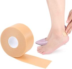 Linkrunning Hælklistermærke Blistertapebeskytter - Vandtæt klæbende rulle farve