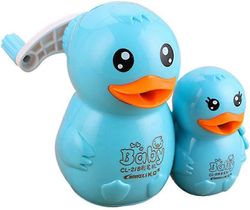 manuaalinen lyijykynän teroitin käsin kampitettu yhdistelmä äiti ankka ja vauva ankat lyijykynän teroitin opiskelijoille koulu, koti, toimisto, stu...