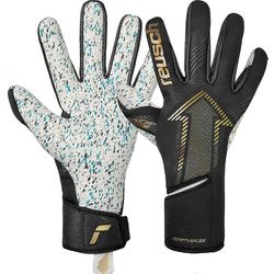 Reusch Fastgrip Fusion maalivahdin hanskat koko musta - met kulta 10.5