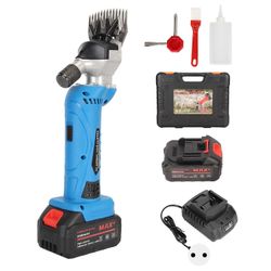 Lammasleikkurit sininen 6-vaihteinen 200W moottori maksimi 2600RPM 4000mAh metalliseosterä mattotrimmeri perheelle F