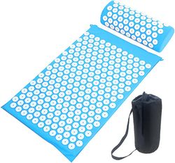 Yoga Massage Mat Akupressur Mat, Himmel blå farve