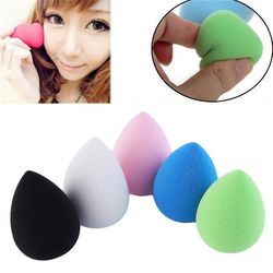 Cute Vand Drop Shape Makeup Sponge Blanding Pulver Glat Puff Fejlfri