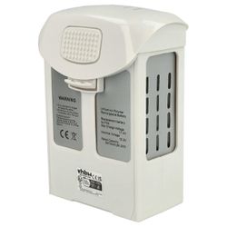 vhbw-akku yhteensopiva DJI Phantom 4 Pro V2.0: n, P4 RTK Drone Multicopter -nelikopterin kanssa (5870mAh, 15.2V, Li-polymeeri) Musta