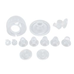 27mm laippapumpun osat Momcozy S9/S10/S12 silikonipumppujen vaihtotarvikkeisiin 2kpl ankannokkaventtiileillä 5kpl laipat