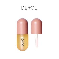 DEROL Lip Plumper Set Luonnollinen täyteläinen huulikiilto huultenhoitoseerumisetti