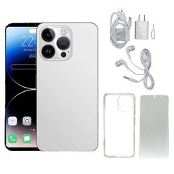 6.1in älypuhelin Ten Core 2G 4GB 64GB 8MP 16MP 7000mAh Android 11.0 Mobile päivittäin 100?240V valkoinen