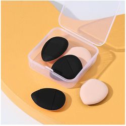 Gyfdym 5stk Mini Finger Puff Foundation Powder Detail Makeup Sponge Face Concealer Cream Blend Kosmetisk tilbehør Makeup Tools