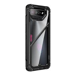 PC + tpu-kotelo pidikkeellä Asus Rog Phone 7 / 7 Ultimate -puhelimelle