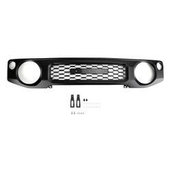 Sanxing Artudatech Honeycomb etupuskurin grillisäleikkö sopii Suzuki Jimny JB74 2019-2023 harmaa/musta autotarvikkeet