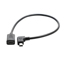 USB C - MINI USB 2.0 -sovitin tyyppi C naaras-mini USB urossovitin kaapeli B