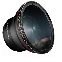 49mm / 52mm / 55mm / 58mm 0.43x Professional Super Wide Angle -objektiivi makro-osalla 55mm 0.43x