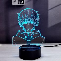 Led Anime Lampe 16 farver Fjernbetjening Kids Soveværelse Skrivebord Indretning for Værelse