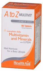 Health Aid Terveysapu A -Z Multivit, 90 Tablettia