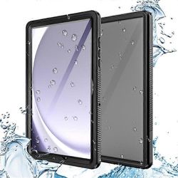 FS-tabletin vedenpitävä kotelo, joka on yhteensopiva Samsung Galaxy Tab A9+ IP68 -kokovartalon putoamista estävän suojakuoren kanssa Kuten