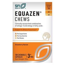 Equazen Omega 3 &; 6 tuggben 180