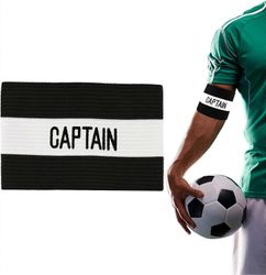 Ubiuo Unisex Kapteenin käsivarsinauha jalkapalloharjoitteluun, Aikuiset ja nuoret Joustava käsivarsinauha Kapteenin käsivarsinauhat Joukkueen urhei...