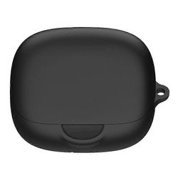 Yhteensopiva Anker Soundcore AeroFit Pro -silikonikuoren kanssa Bluetooth-kuulokkeiden latausastian holkki Musta