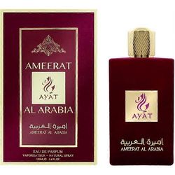 AYAT PERFUMES Eau de Parfum - AYAT-HAJUVEDET - AMEERAT AL ARABIA - 100ml - Itämainen tuoksu - Made in the Emirates