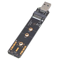 M.2 Nvme SSD till USB3.2 Gen2 10gbps Adapter M.2 Nvme SSD-adapter för 2230 2242 2260 2280 Nvme M.2 Ss