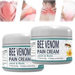 Frusde Bee Venom Pain And Bone Healing Cream, Bee Venom Joint Relief Cream, New Zealand Bee Venom Cream, Joint And Bone Relief Cream 2pcs