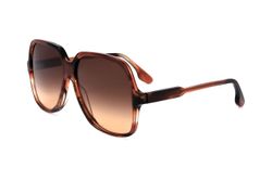 Solbriller Victoria Beckham VB626S 617 STRIPET/RØD 59/14/140 KVINNE 59 mm