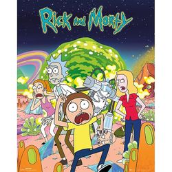 Concept Entartainment Rick and Morty Group Mini Poster