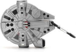 LINCMAN AirPods Pro -kotelo, Airpods Pro Cool -kotelo, Awin-kotelo 3D Cool Spacecraft Airpod Design Boys Men pehmeä suojaava kansikotelo, joka on y...