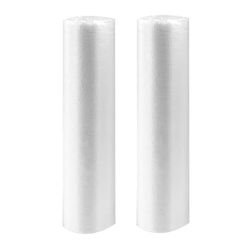 2 rullaa tyynykääre silkkikalvo vedenpitävä, 79 tuumaa x 22 jaardia verhoilutyynykääre huonekaluille Läpinäkyvä